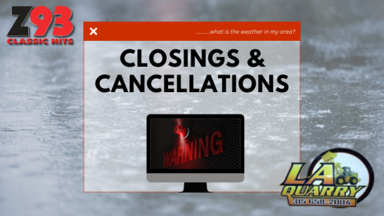 Winter Closings, Delays, and Cancellations